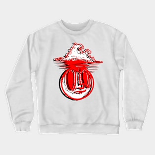 Line Art Two Tone Crewneck Sweatshirt